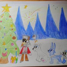 Александр Николаевич Мороз в конкурсе «Новогодняя ёлка для Умки»