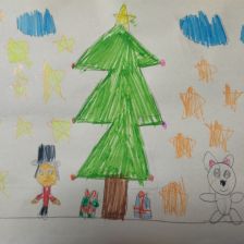 Мария Киселева в конкурсе «Новогодняя ёлка для Умки»