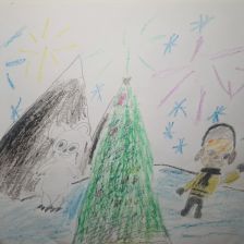 Софи Андреевна Бусурина в конкурсе «Новогодняя ёлка для Умки»