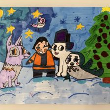 Дарья Созинова в конкурсе «Новогодняя ёлка для Умки»