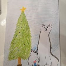 Арина Игоревна Нечаева в конкурсе «Новогодняя ёлка для Умки»