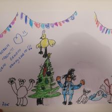 Варвара Владимировна Масленникова в конкурсе «Новогодняя ёлка для Умки»