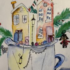 Вероника Александровна Гончарова в конкурсе «Новогодняя ёлка для Умки»