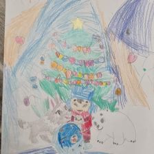 Анна Евгеньевна Гриценко в конкурсе «Новогодняя ёлка для Умки»