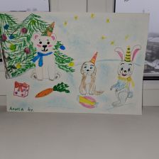 Алиса Антоновна Анисимова в конкурсе «Новогодняя ёлка для Умки»