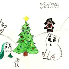 Василиса Вадимовна Мельник в конкурсе «Новогодняя ёлка для Умки»