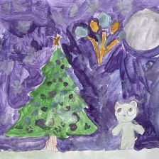 Лина Артемовна Антонова в конкурсе «Новогодняя ёлка для Умки»