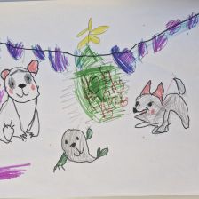 Валерия Титаренко в конкурсе «Новогодняя ёлка для Умки»