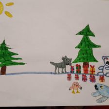 Екатерина Шаповалова в конкурсе «Новогодняя ёлка для Умки»