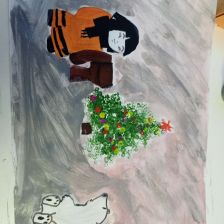 Вика Павловеа Серова в конкурсе «Новогодняя ёлка для Умки»