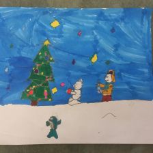 Маргарита Андреевна Зайцева в конкурсе «Новогодняя ёлка для Умки»