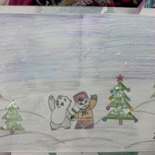Анастасия Александровна Кашина в конкурсе «Новогодняя ёлка для Умки»