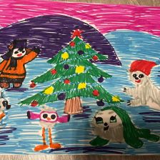 Ярослав Владимирович Чеботарев в конкурсе «Новогодняя ёлка для Умки»