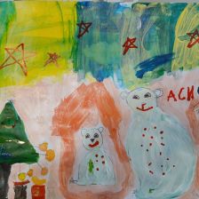 Асия Вахитовна Мельдебекова в конкурсе «Новогодняя ёлка для Умки»