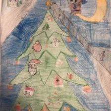 Катюша Лукичева в конкурсе «Новогодняя ёлка для Умки»