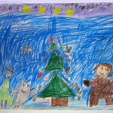 Софья Александровна Хасина в конкурсе «Новогодняя ёлка для Умки»