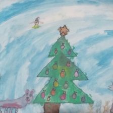 Ангелина Игоревна Каткова в конкурсе «Новогодняя ёлка для Умки»