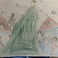 Данила Максимович Омельченко в конкурсе «Новогодняя ёлка для Умки»