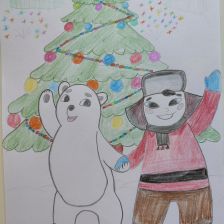 Саша Юрьевич Цаплин в конкурсе «Новогодняя ёлка для Умки»