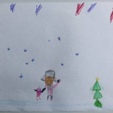 Полина Александровна Ивченко в конкурсе «Новогодняя ёлка для Умки»