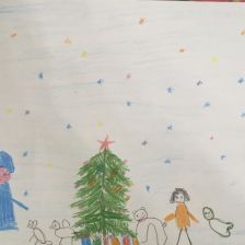 Кристина Егорова в конкурсе «Новогодняя ёлка для Умки»