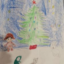 Алиса Руслановна Сумкина в конкурсе «Новогодняя ёлка для Умки»