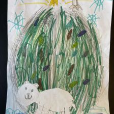 Ника Шумкова в конкурсе «Новогодняя ёлка для Умки»