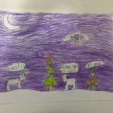 Руслан Альмирович Зарипов в конкурсе «Новогодняя ёлка для Умки»