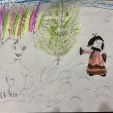 Алиса Денисовна Павлова в конкурсе «Новогодняя ёлка для Умки»