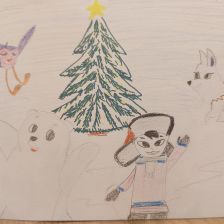 Рамал Рамилевич Садыгов в конкурсе «Новогодняя ёлка для Умки»