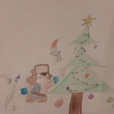 Есения Юрьевна Леонова в конкурсе «Новогодняя ёлка для Умки»