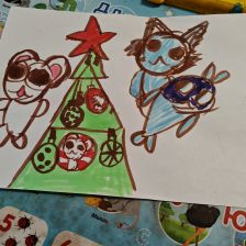 Даниил Михайлович Майоров в конкурсе «Новогодняя ёлка для Умки»