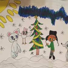 Маргарита Сергеевна Остроушко в конкурсе «Новогодняя ёлка для Умки»