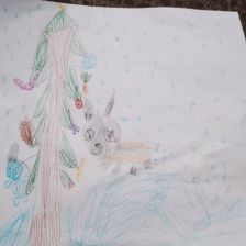 Ева Сергеевна Степанян в конкурсе «Новогодняя ёлка для Умки»