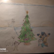 Даниил Павлович Захаров в конкурсе «Новогодняя ёлка для Умки»