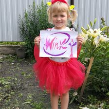 Виолетта Павловна Суртаева в конкурсе «Вечеринка фей Winx»