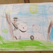 Ульяна Дмитриевна Грязнова в конкурсе «Замурчательные рисунки»