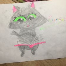 Ярослава Романовна Ратникова в конкурсе «Замурчательные рисунки»