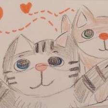 Анастасия Максимовна Косенкова в конкурсе «Замурчательные рисунки»