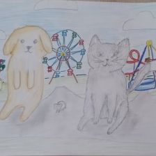 Василиса Кирилловна Губанкова в конкурсе «Замурчательные рисунки»