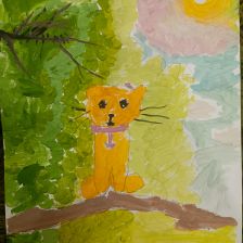 Маша Шестакова в конкурсе «Замурчательные рисунки»