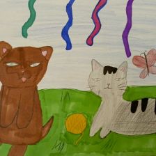 Вероника Ульянова Ульянова в конкурсе «Замурчательные рисунки»