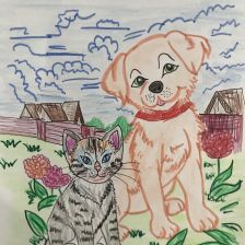 Николай Кабацкий в конкурсе «Замурчательные рисунки»