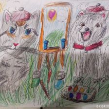 Маргарита Алексеевна Петрова в конкурсе «Замурчательные рисунки»