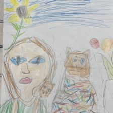 Мия Ильинична Ягникова в конкурсе «Замурчательные рисунки»