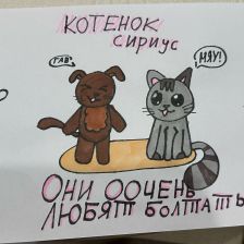 Мария Артемовна Шевченко в конкурсе «Замурчательные рисунки»