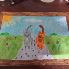 Анжелика Андреевна Мушланова в конкурсе «Замурчательные рисунки»