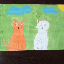 Мария в конкурсе «Замурчательные рисунки»