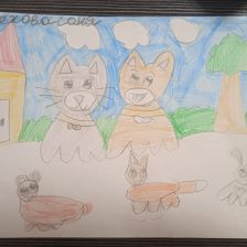 Софья Алексеевна Терехова в конкурсе «Замурчательные рисунки»