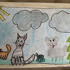 Элина Иванова в конкурсе «Замурчательные рисунки»